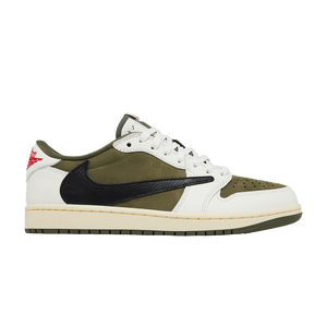 TRAVIS SCOTT X AIR JORDAN 1 LOW OG SP 'REVERSE OLIVE / MEDIUM OLIVE' - DM7866-200