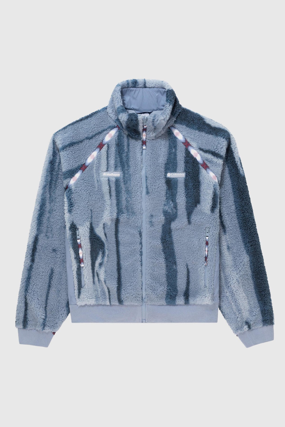 Madhappy Columbia High Pile Fleece Full-Zip - peaceful