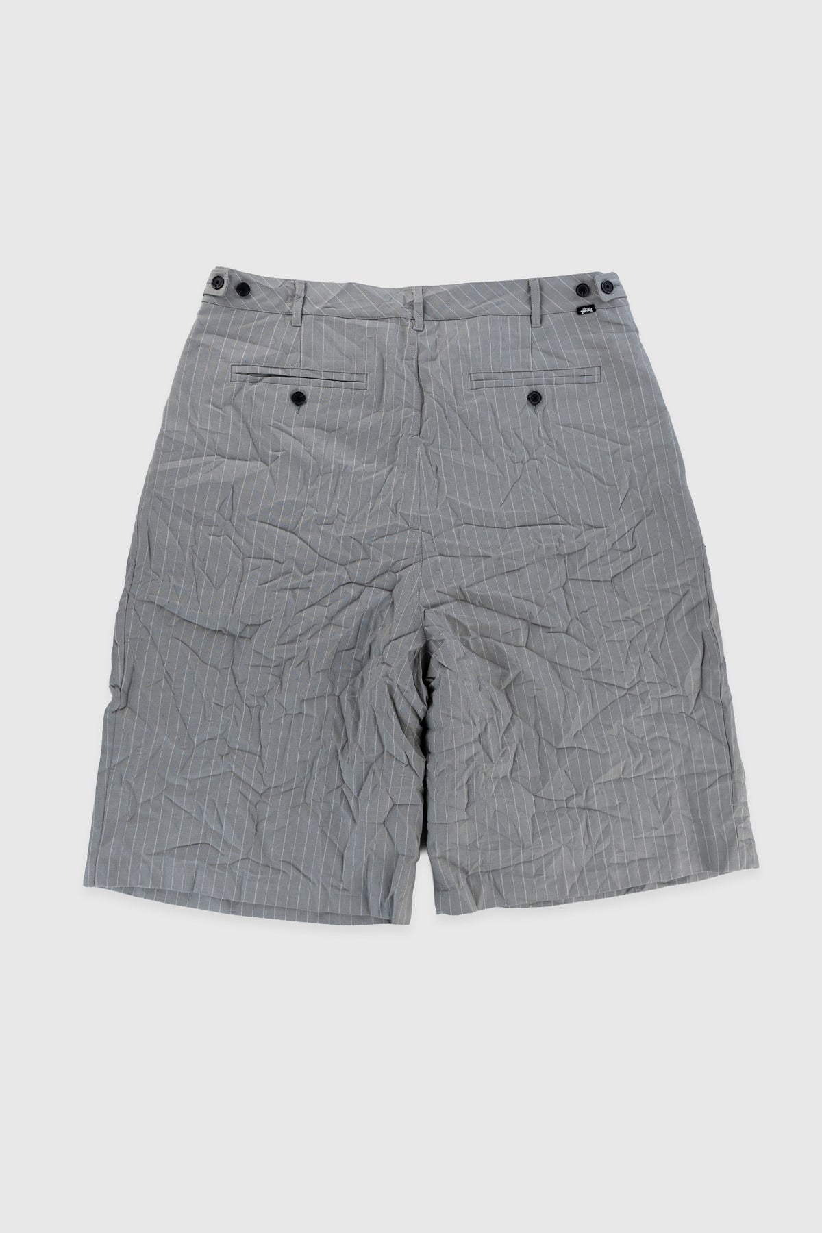 Stussy Volume Pleated Short Wrinkled - Grey