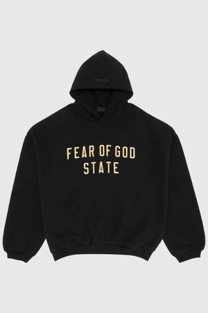Fear of God Essentials State Fleece Hoodie Black
