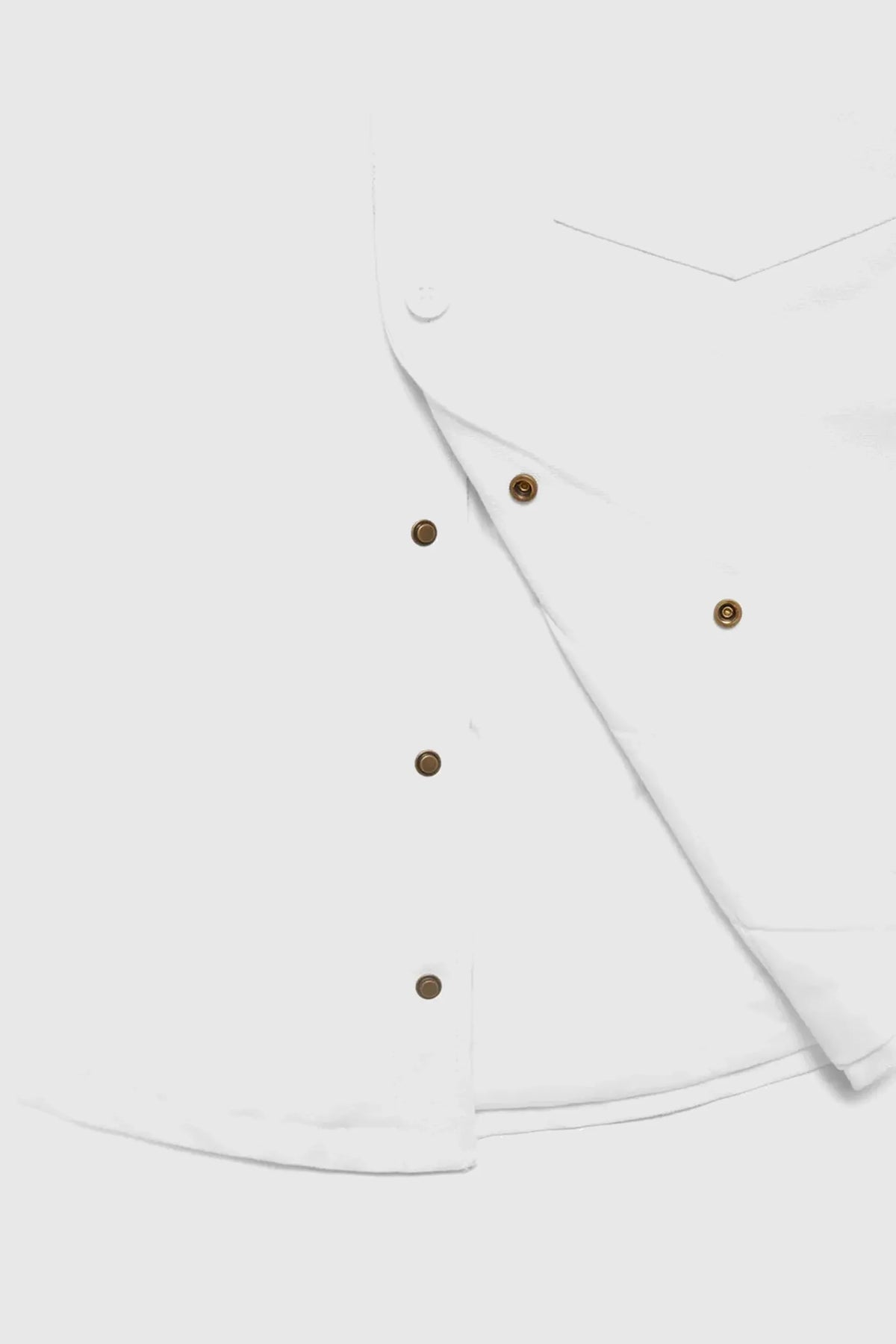 Fugazi White Collar Work Jacket White