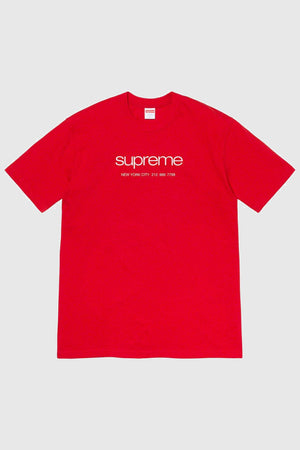 Supreme Shop Tee Red
