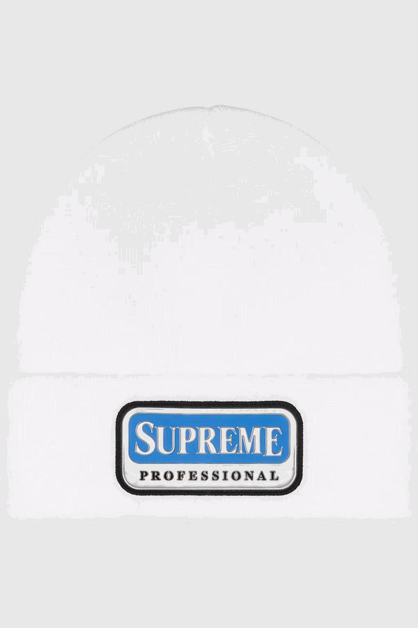 Supreme Professional Beanie White