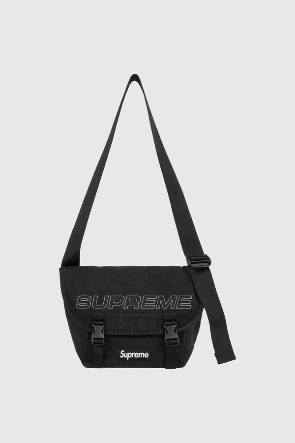 Supreme Supreme Denim Messenger Bag (SS25) - Black