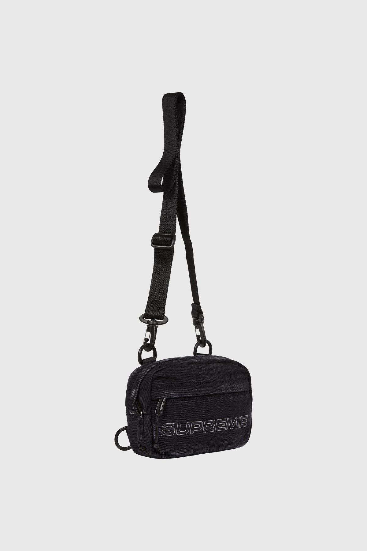 Supreme Supreme Denim Mini Shoulder Bag (SS25) - Black