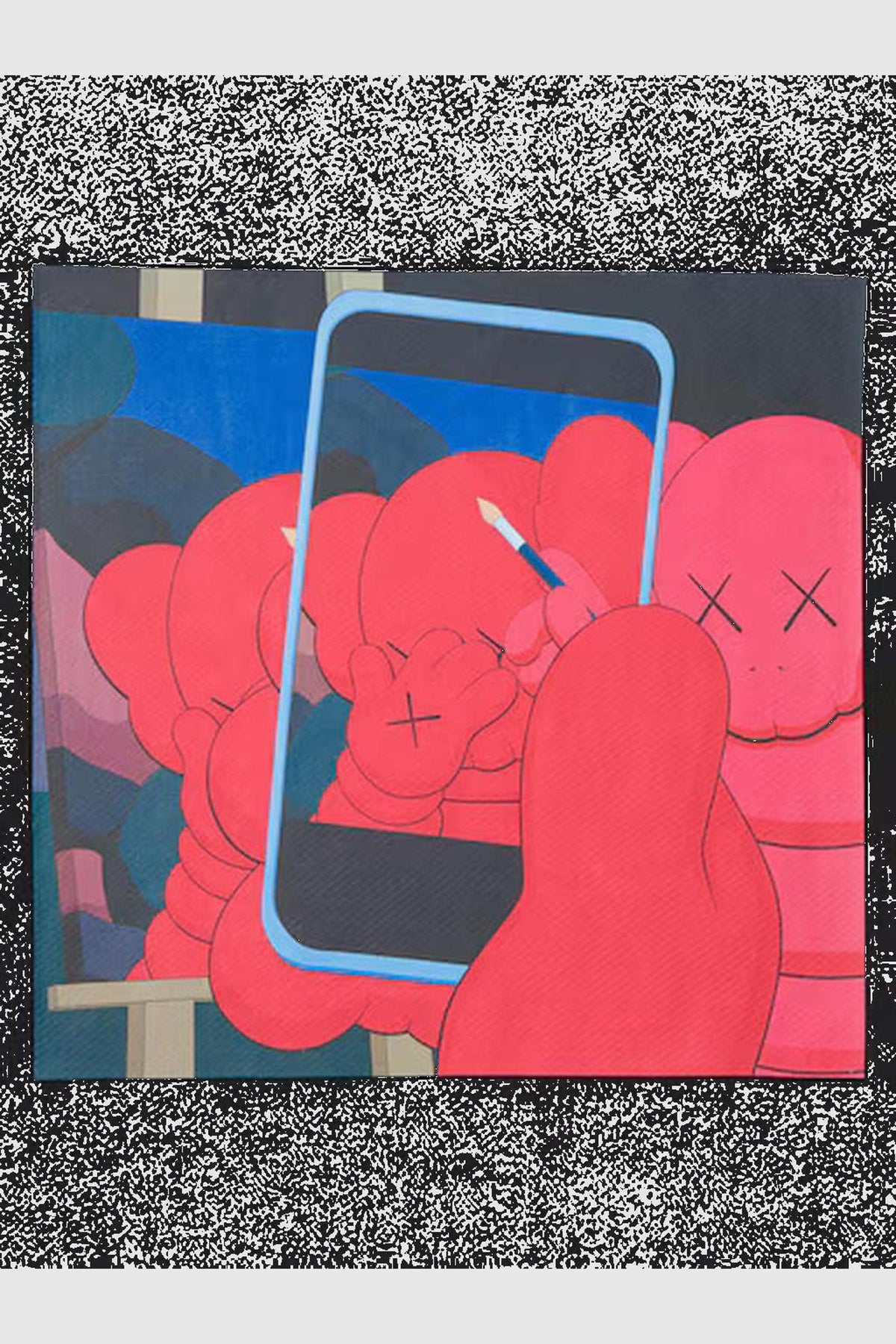 KAWS x Uniqlo + Warhol Graphic Sweatshirt Black