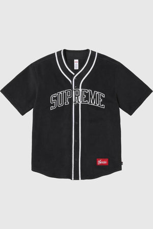 Supreme Polartec Baseball Jersey Black