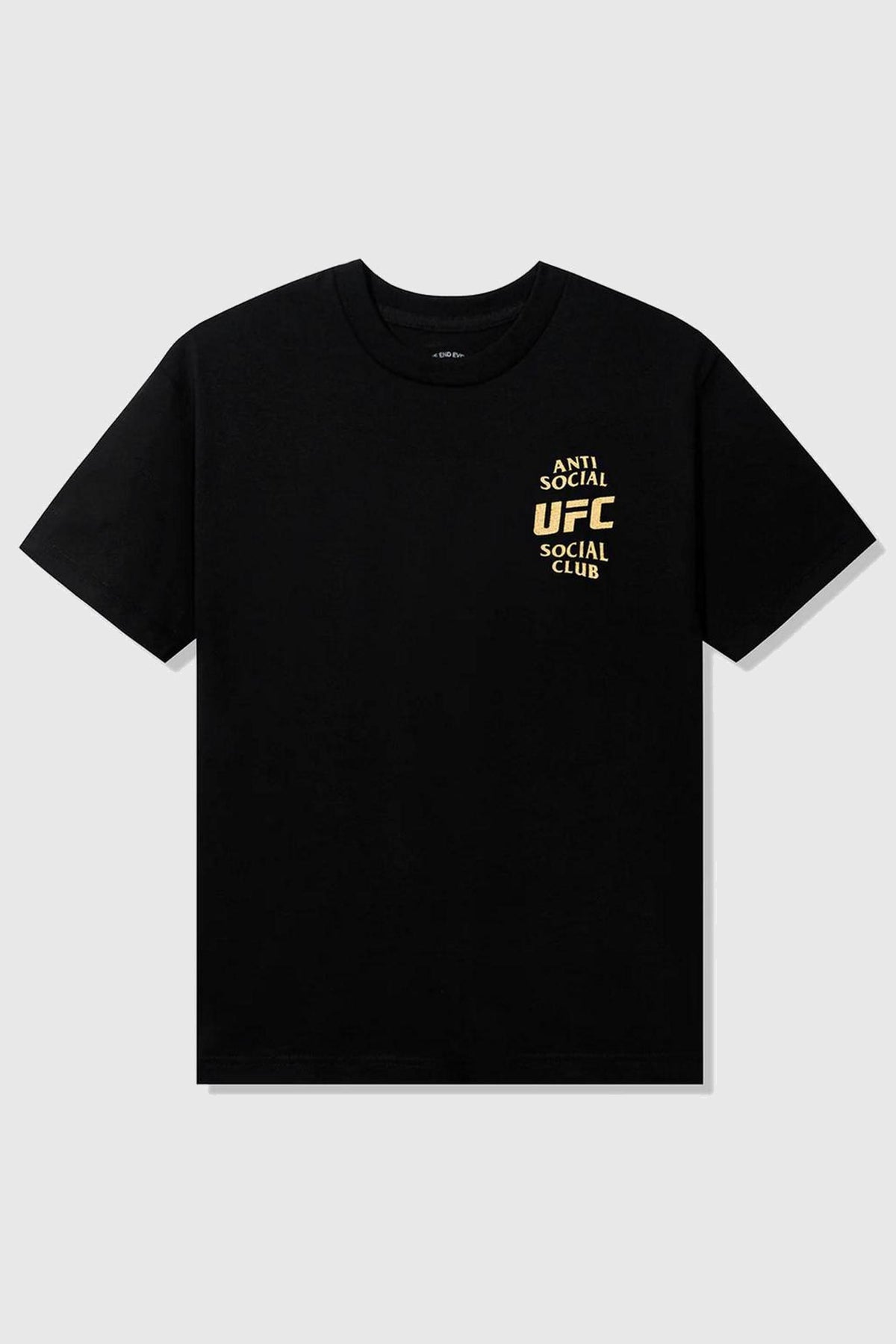 Anti Social Social Club X UFC Self-Titled Tee Black