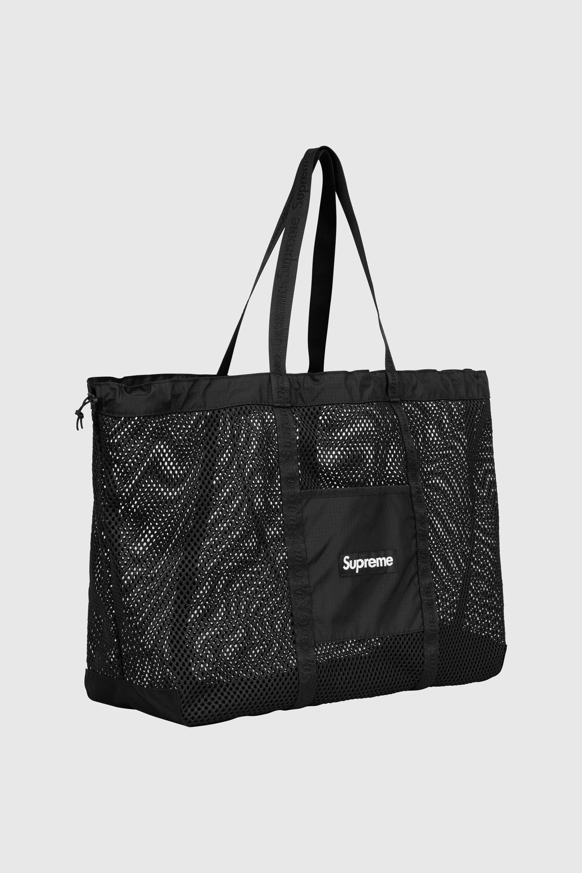 Supreme Mesh Tote Bag (SS25) - Black