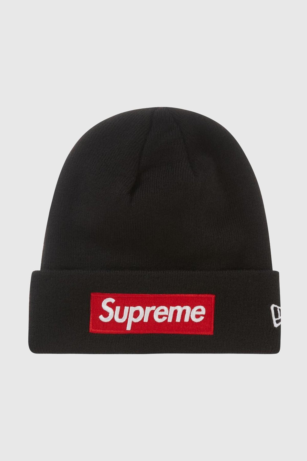 Supreme New Era Box Logo Beanie (FW22) Black