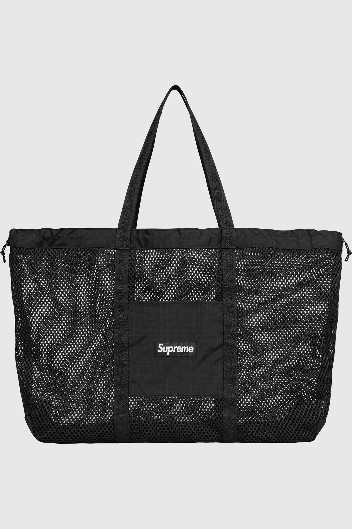Supreme Mesh Tote Bag (SS25) - Black