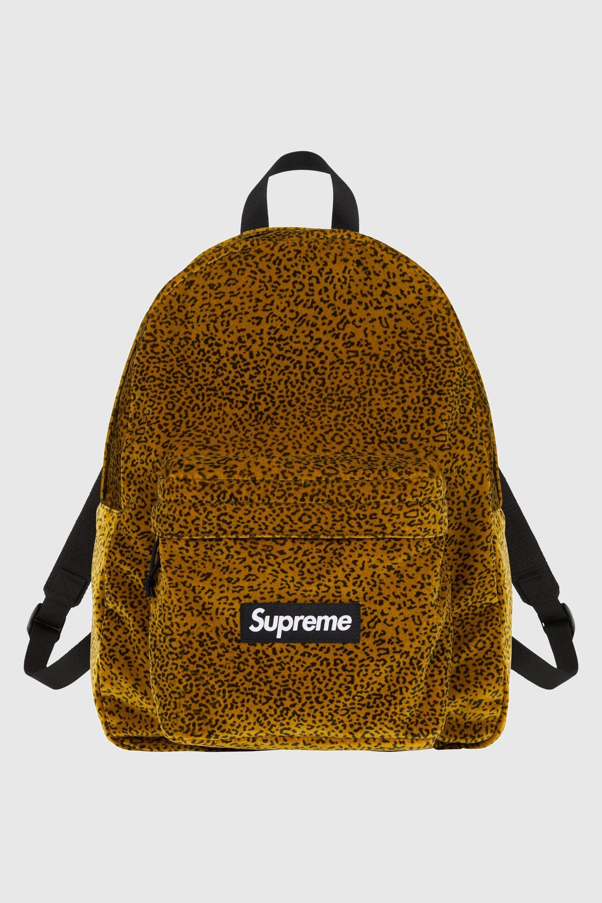 Supreme Supreme Velvet Backpack (SS25) - Tan Leopard