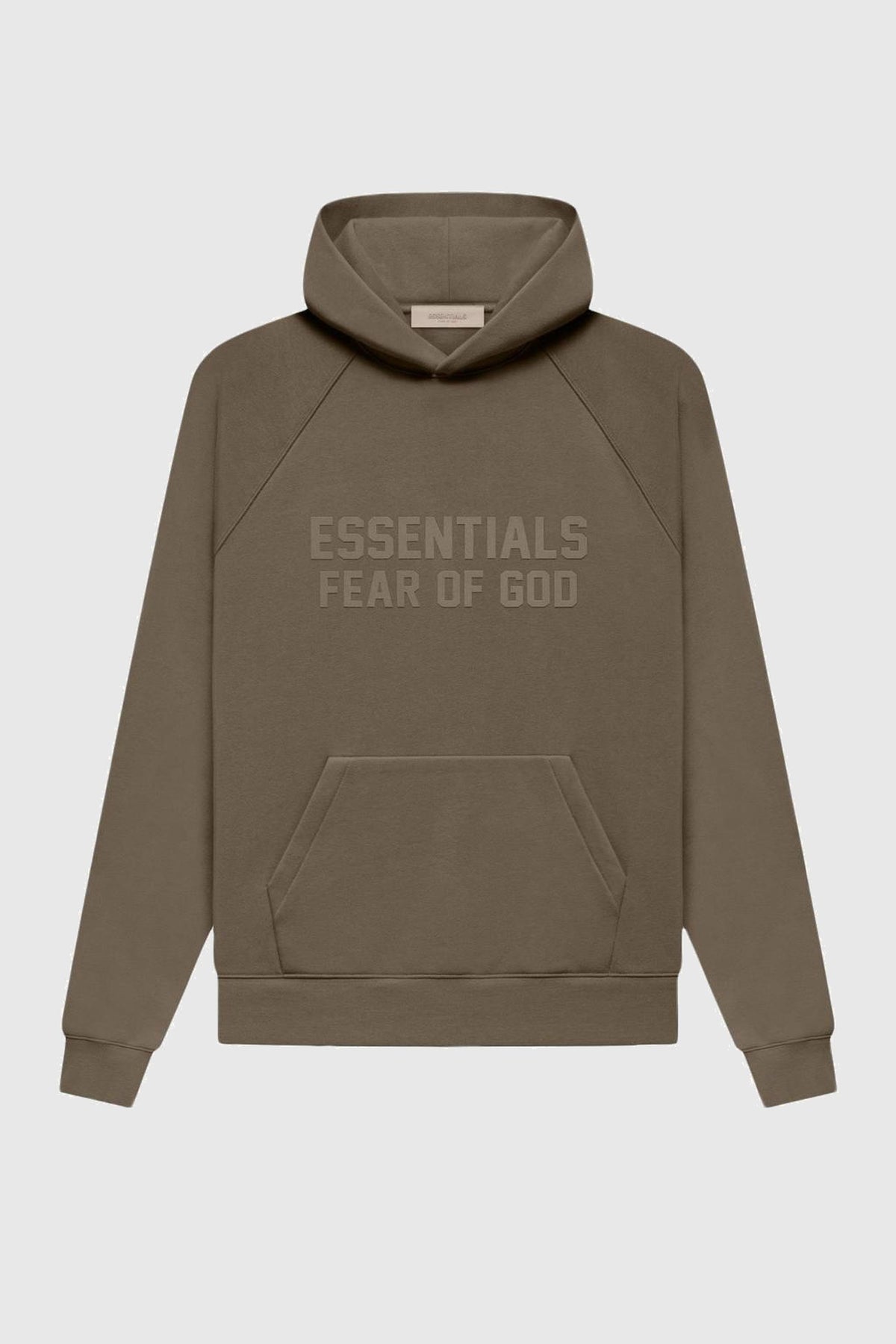 Fear of God Essentials Hoodie Wood