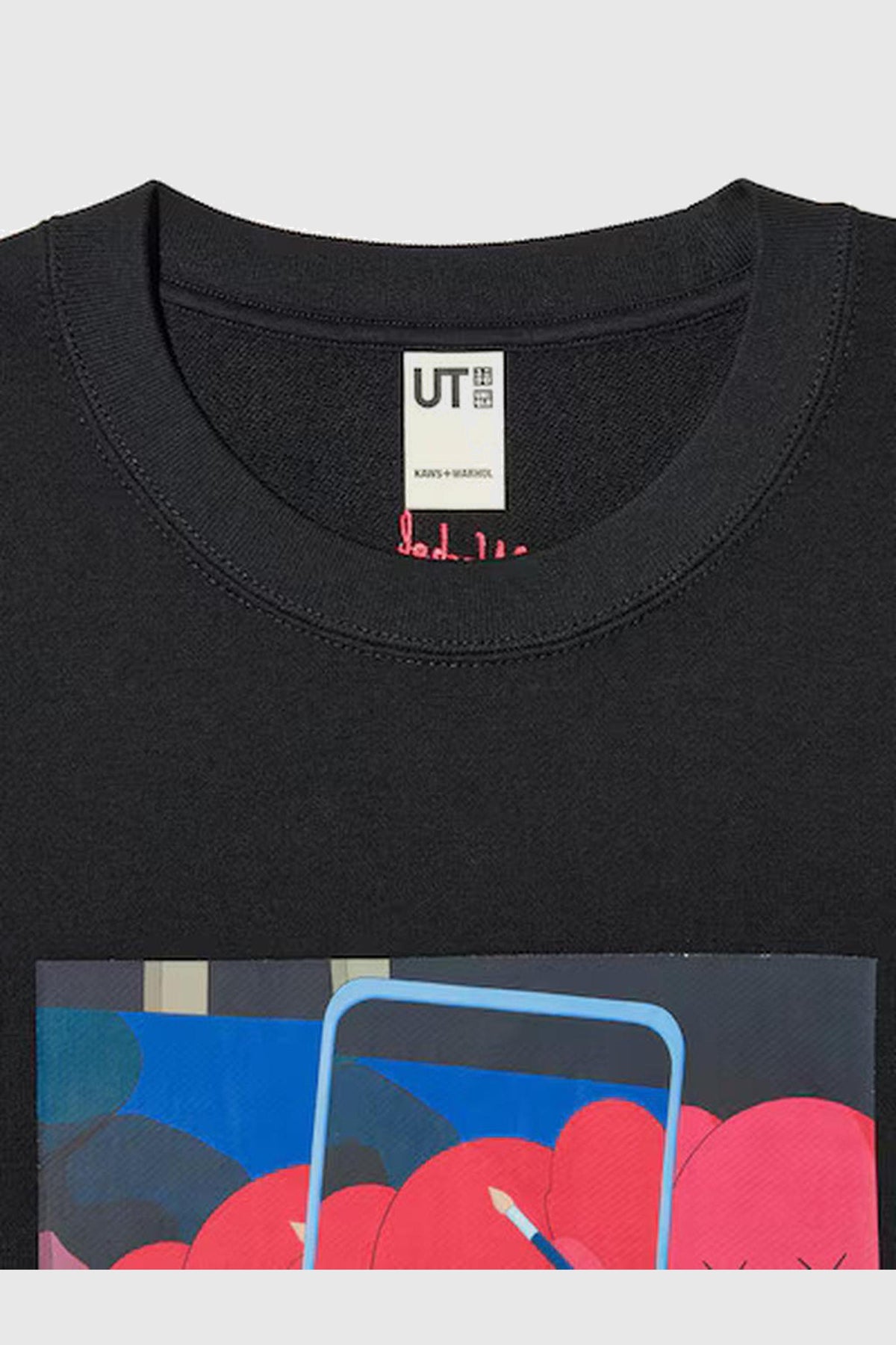 KAWS x Uniqlo + Warhol Graphic Sweatshirt Black