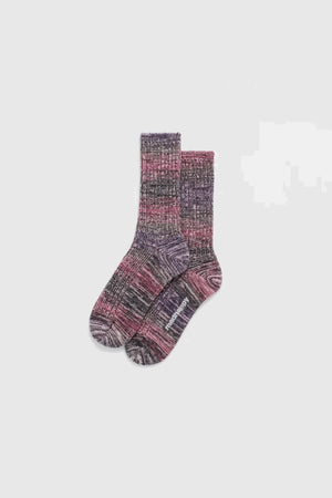 Madhappy  Anonymous Ism Splash Pattern Crew Sock Grapevine