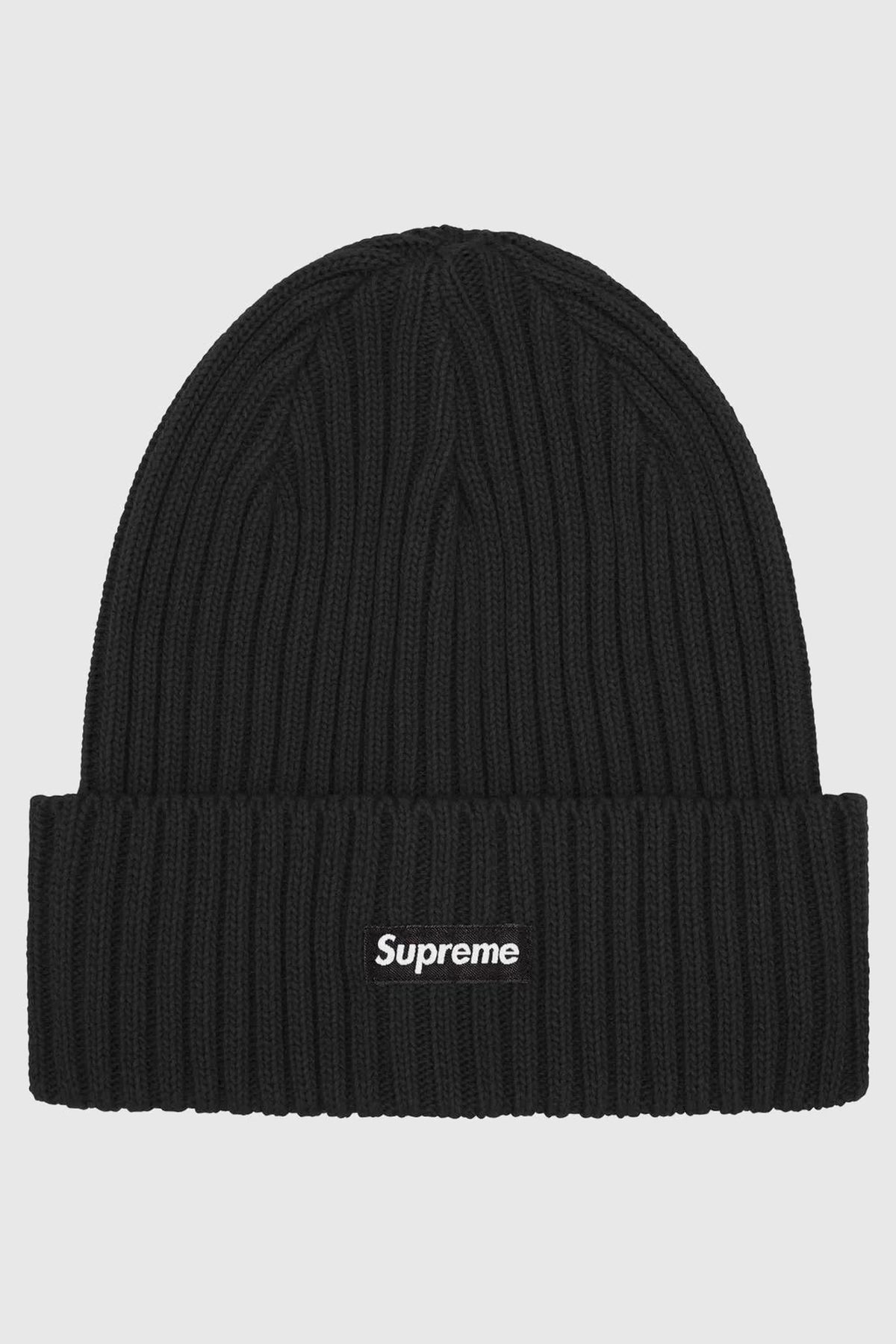Supreme Overdyed Beanie Black