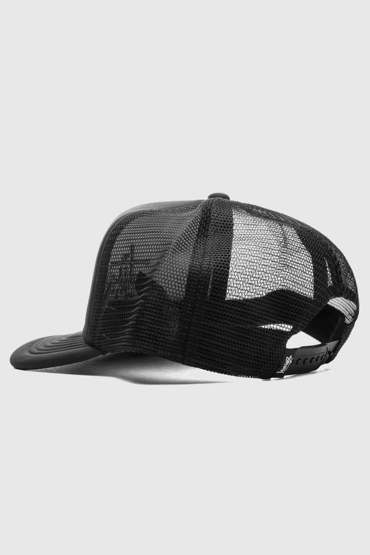 Stussy Big Basic Trucker Cap Sc - Shadow Black
