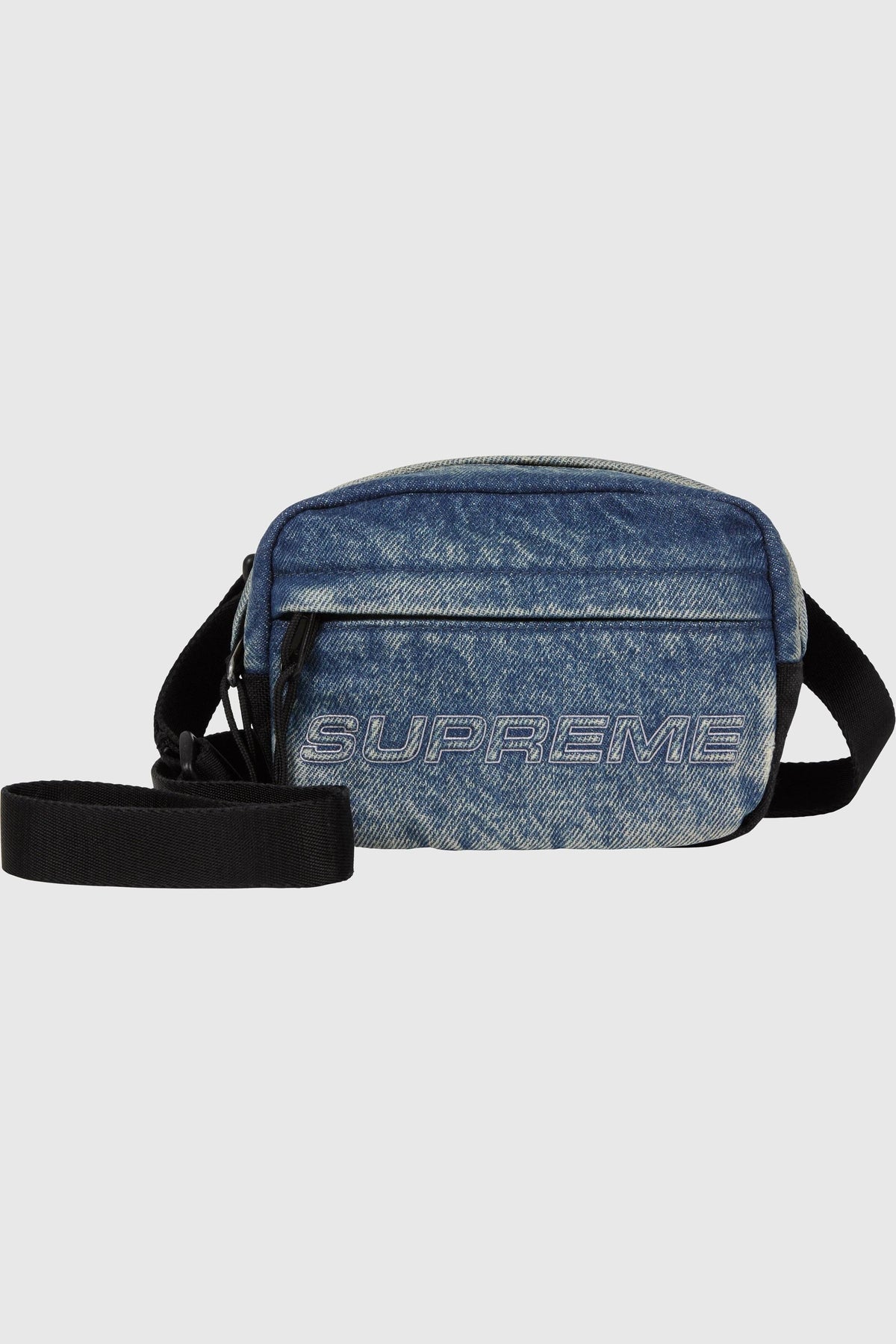 Supreme Supreme Denim Mini Shoulder Bag (SS25) - Washed Indigo