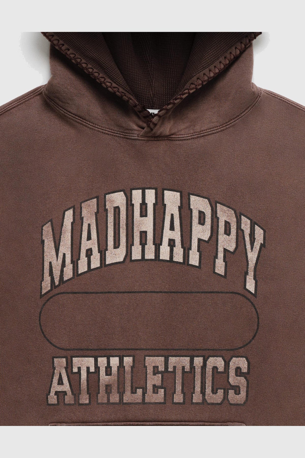 Madhappy Varsity Athletics Hoodie - dark-coffee