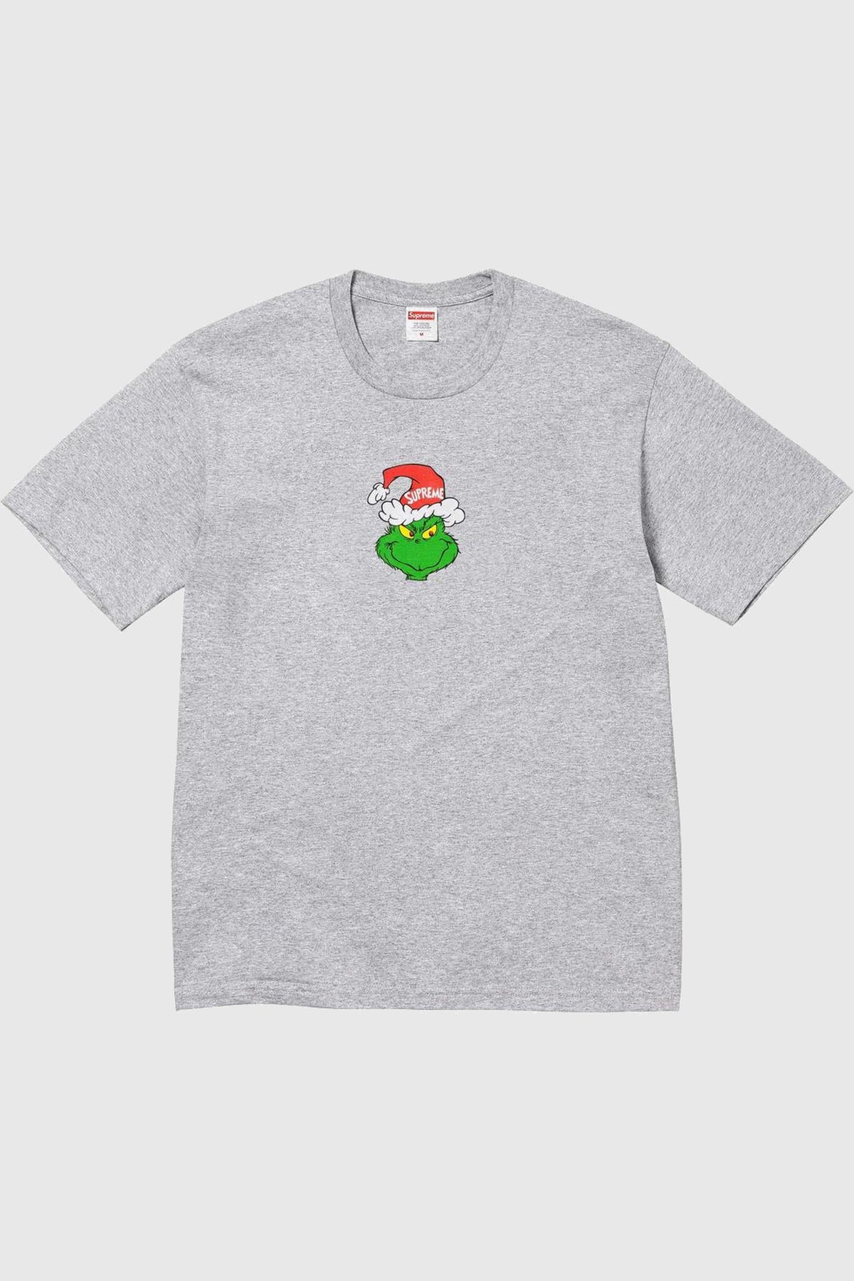 Supreme Grinch Tee Heather Grey