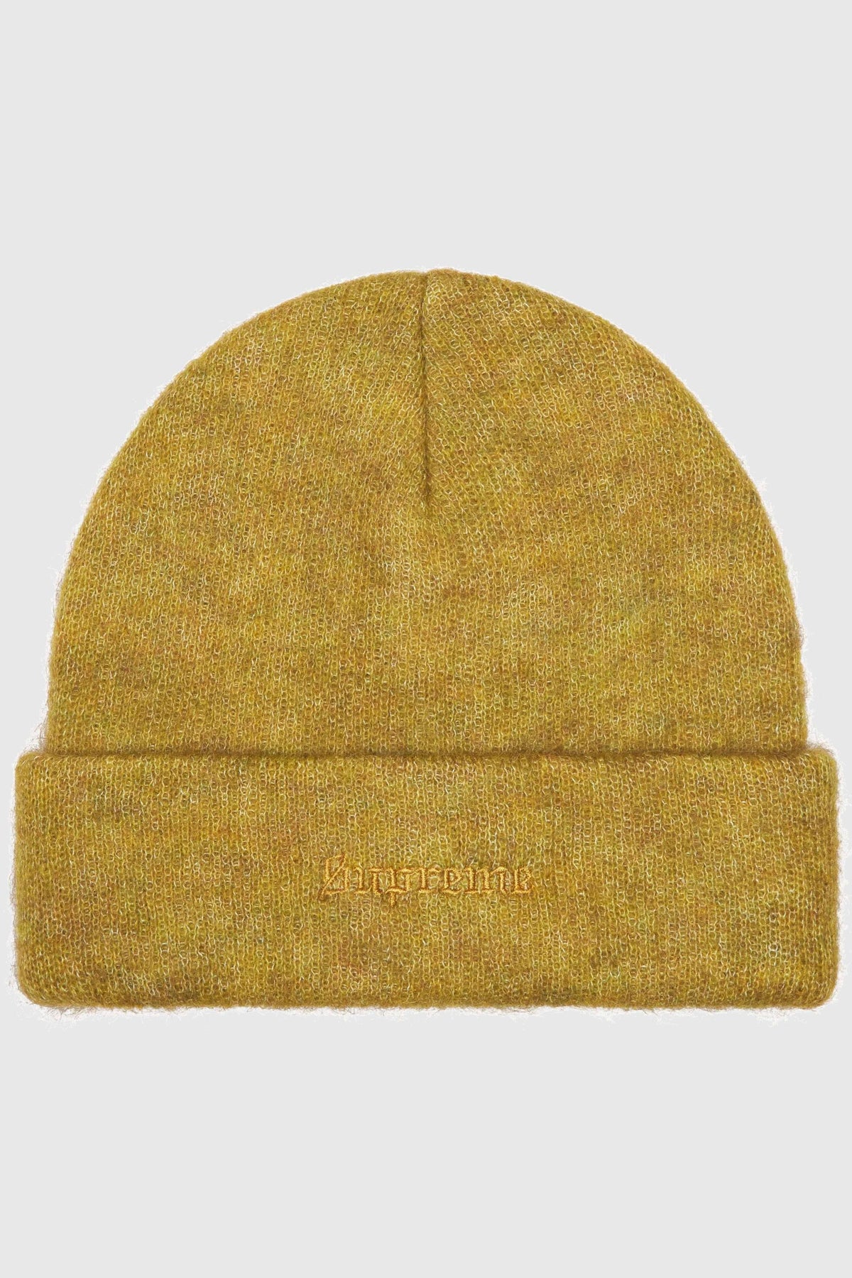 Supreme Supreme Mohair Beanie (SS25) - Mustard