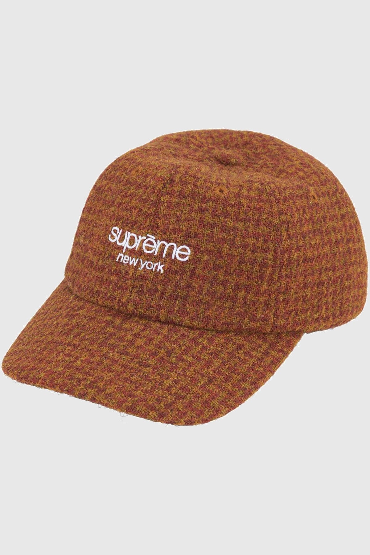 Supreme Harris Tweed 6-Panel Rust
