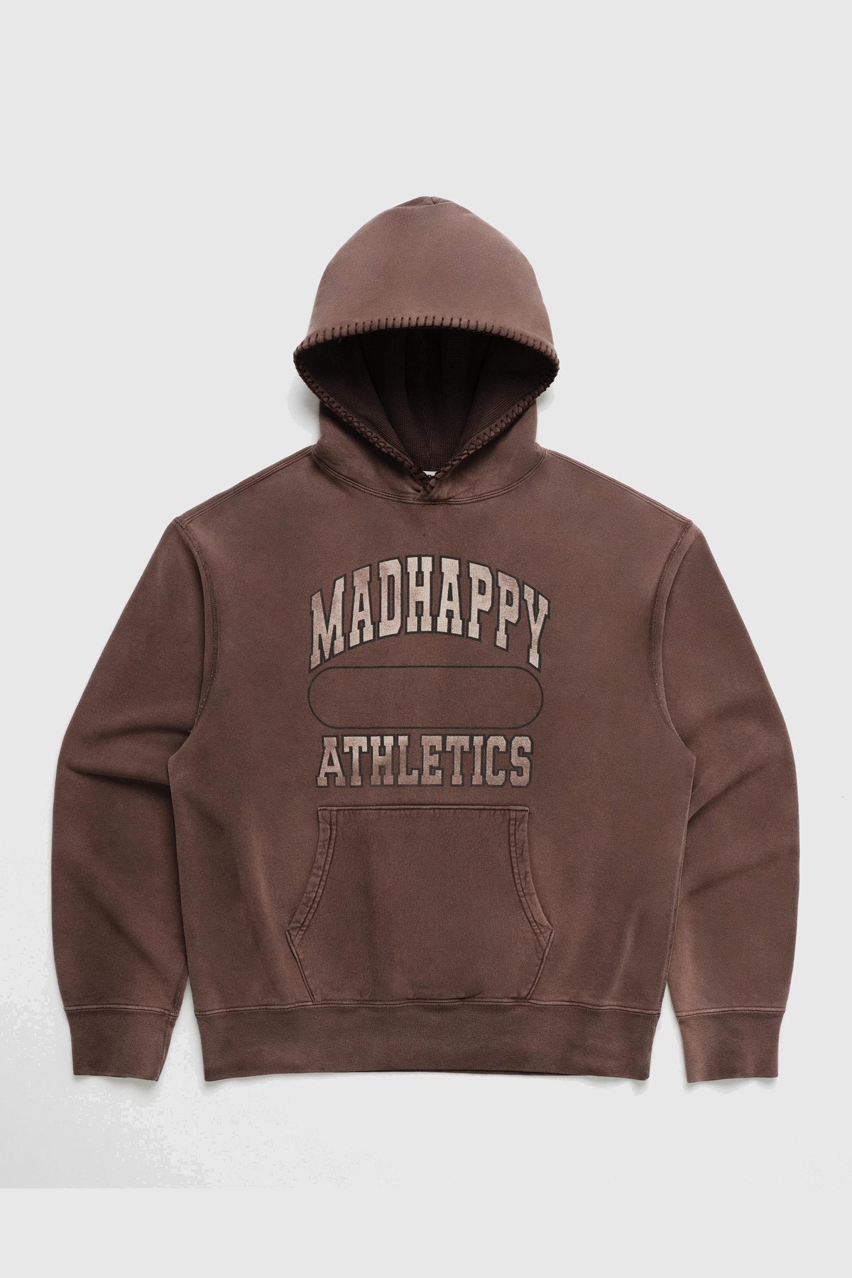 Madhappy Varsity Athletics Hoodie - dark-coffee