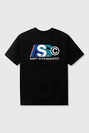 Anti Social Social Club Build Up Tee Black