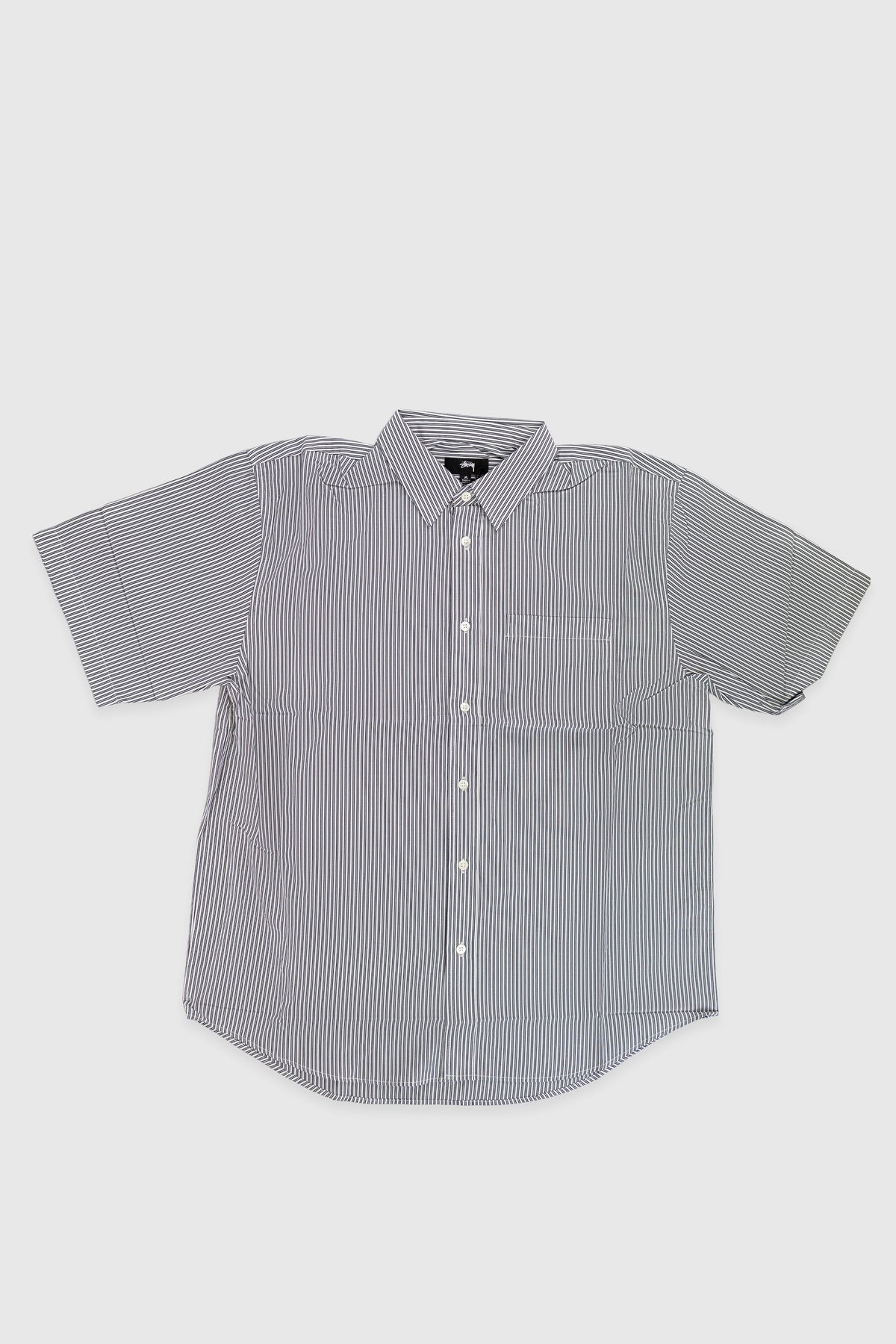 Stussy Boxy Ss Shirt 8 Ball - Stripe