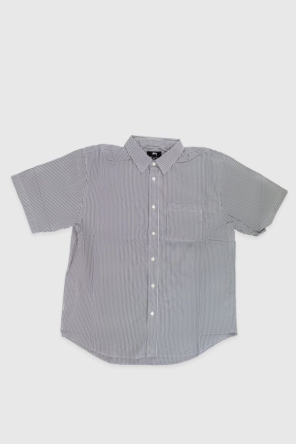 Stussy Boxy Ss Shirt 8 Ball - Stripe