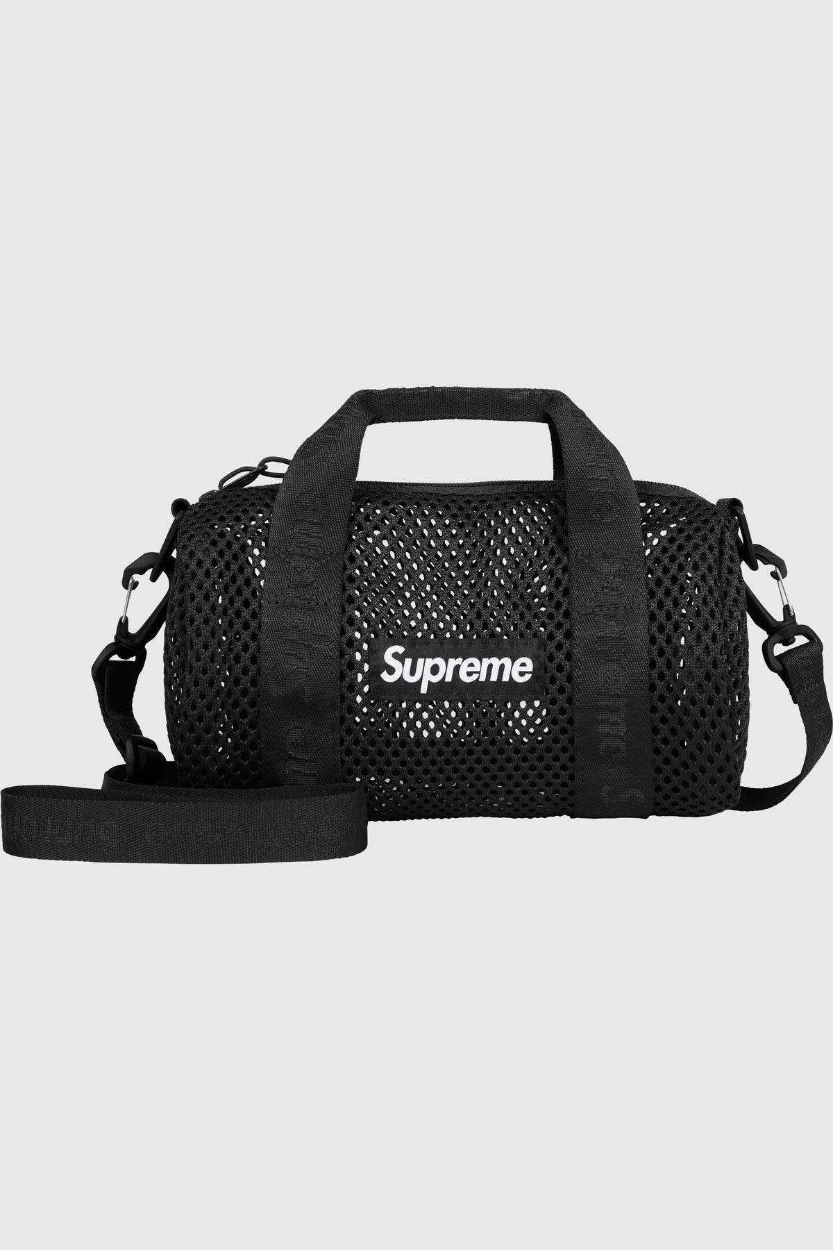 Supreme Mesh Mini Duffle Bag (SS25) - Black