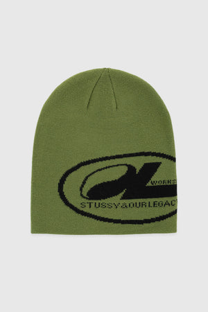 Stussy Our Legacy Work Shop Oval Skullcap - Army