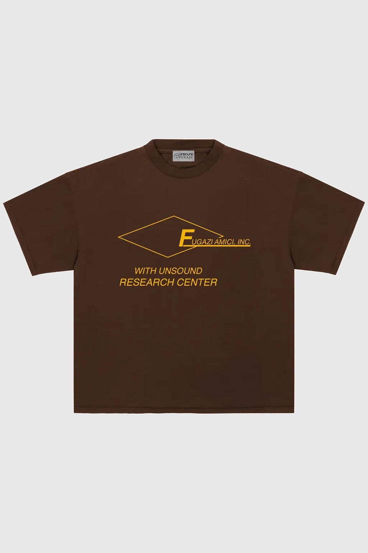 Fugazi Research Tee Brown