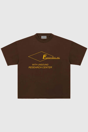 Fugazi Research Tee Brown