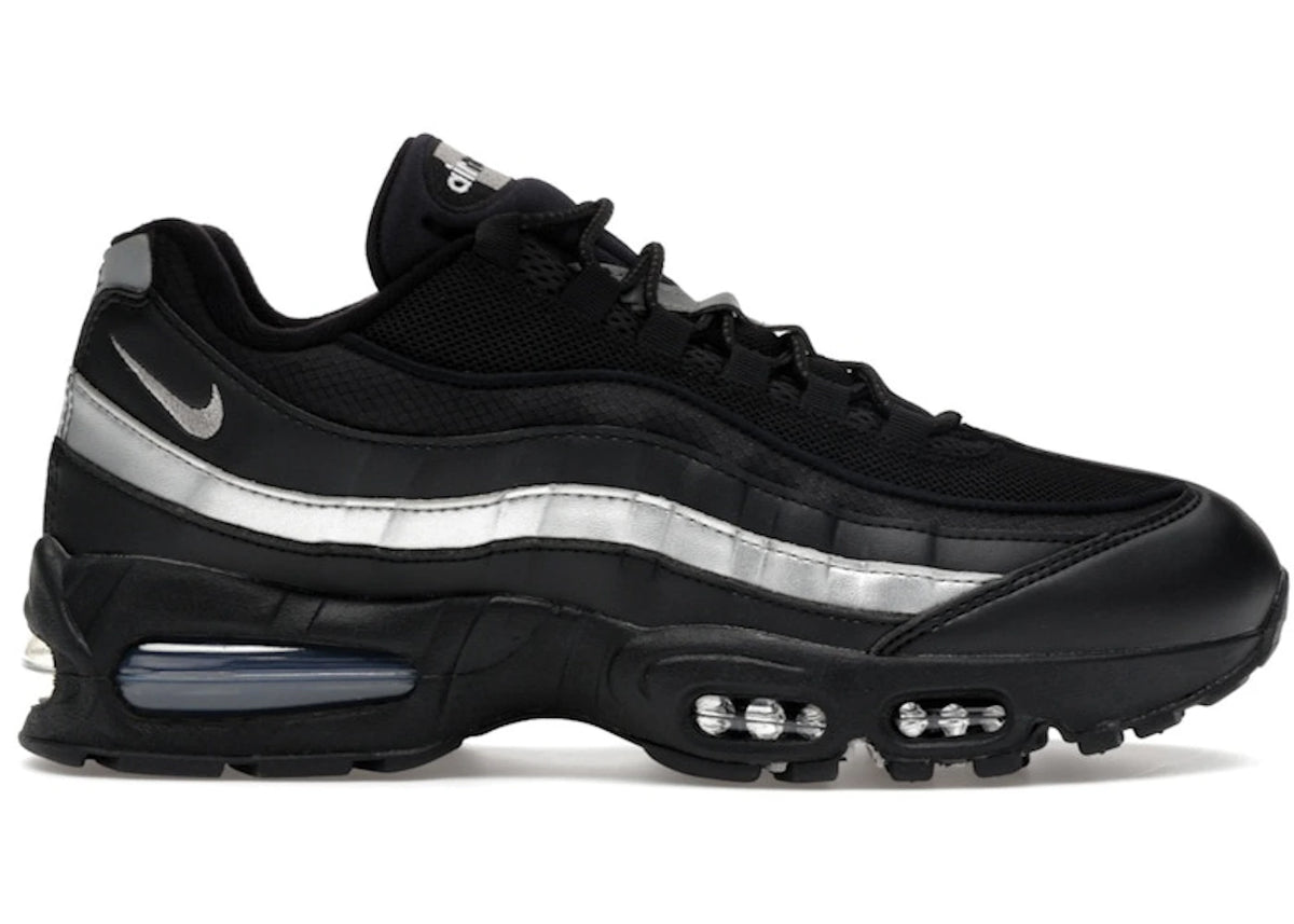 Nike Air Max 95 OG Big Bubble Black White Metallic Silver