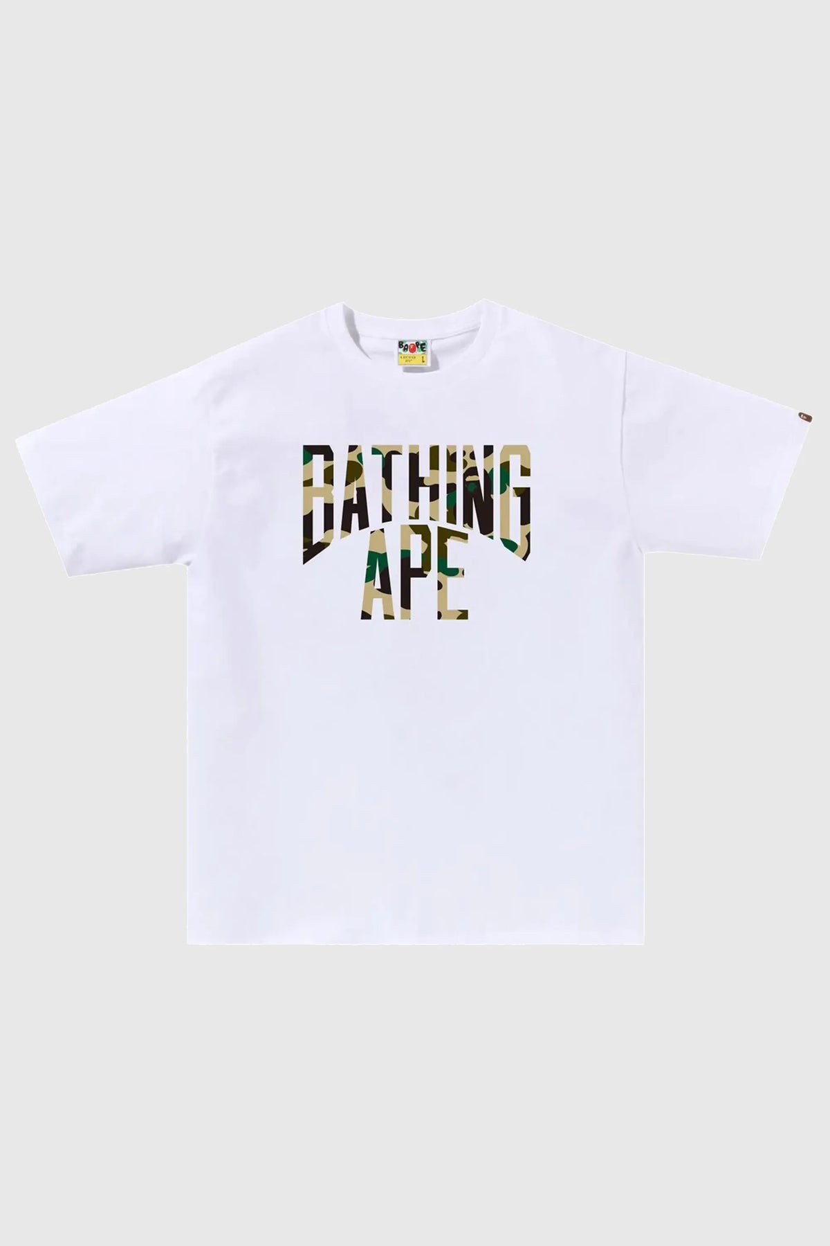 BAPE 1st Camo NYC Logo Tee - White