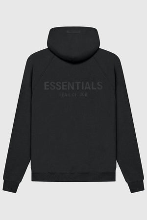 FEAR OF GOD ESSENTIALS Pull-Over Hoodie (SS21) Black