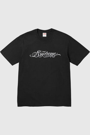 Supreme Script Tee Black