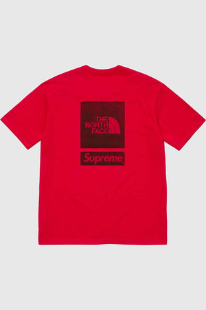 Supreme The North Face S/S Top Red