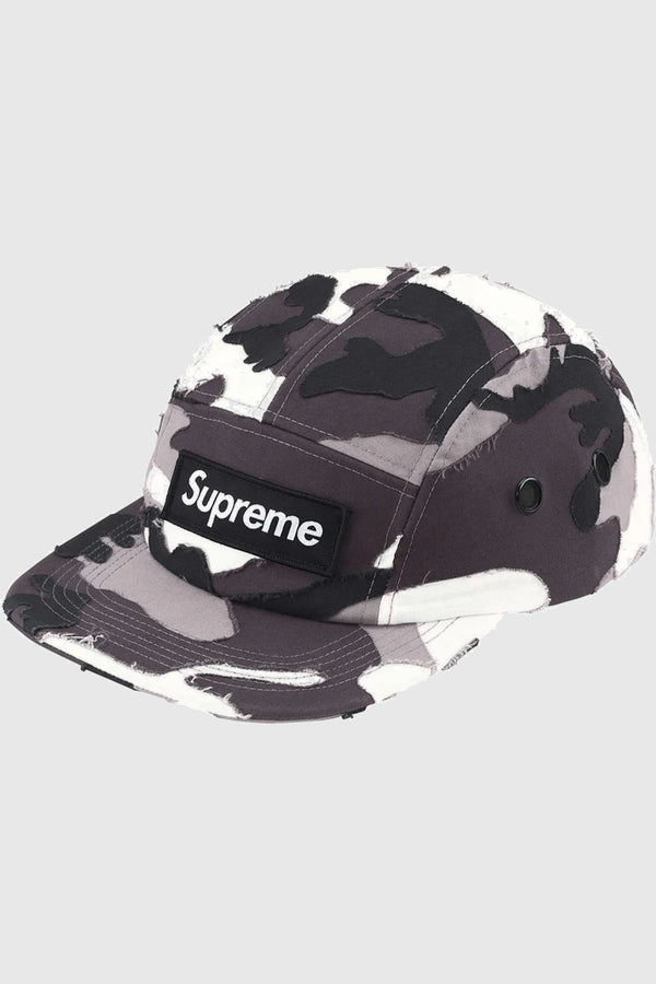 Supreme Layered Camo Camp Cap - Snow Camo