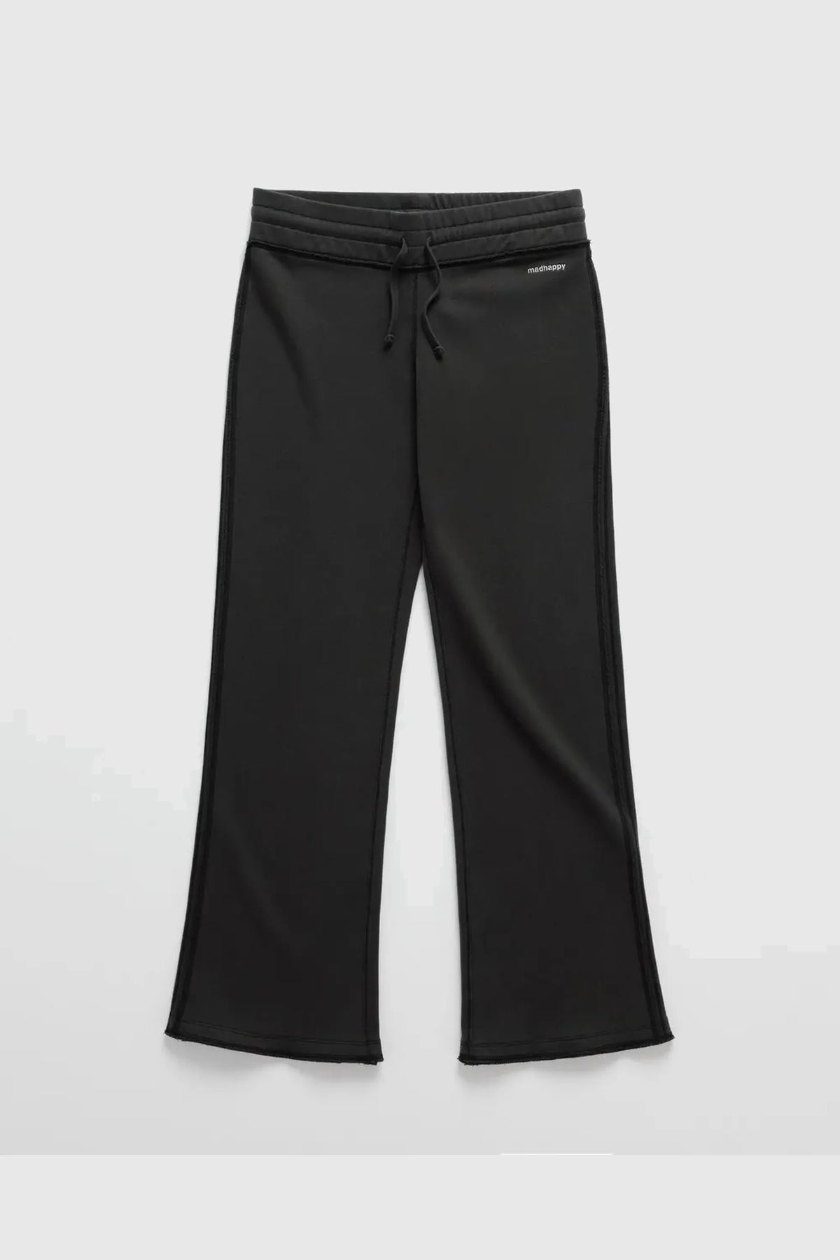Madhappy Lounge French Terry Straight Pant Charcoal