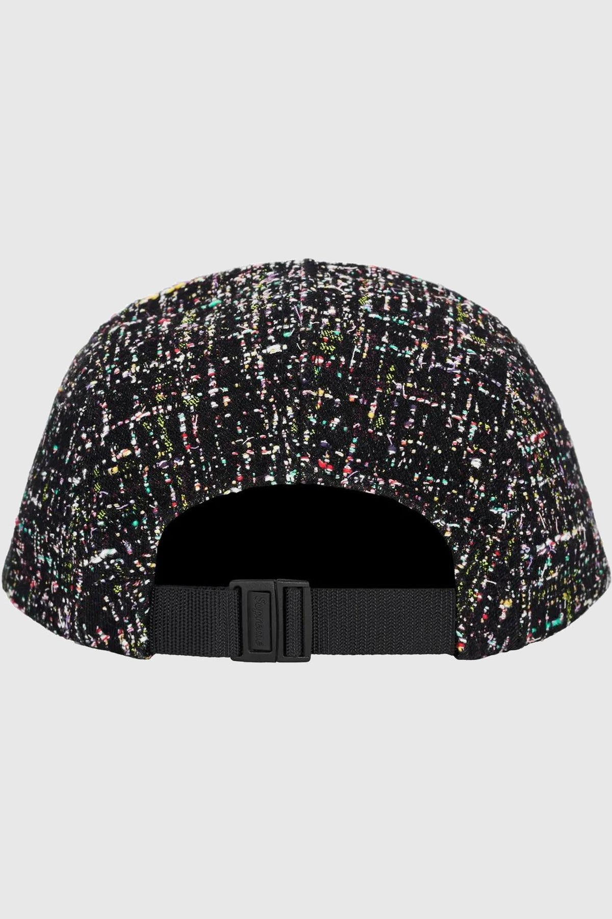 Supreme Denim Boucle Camp Cap Black
