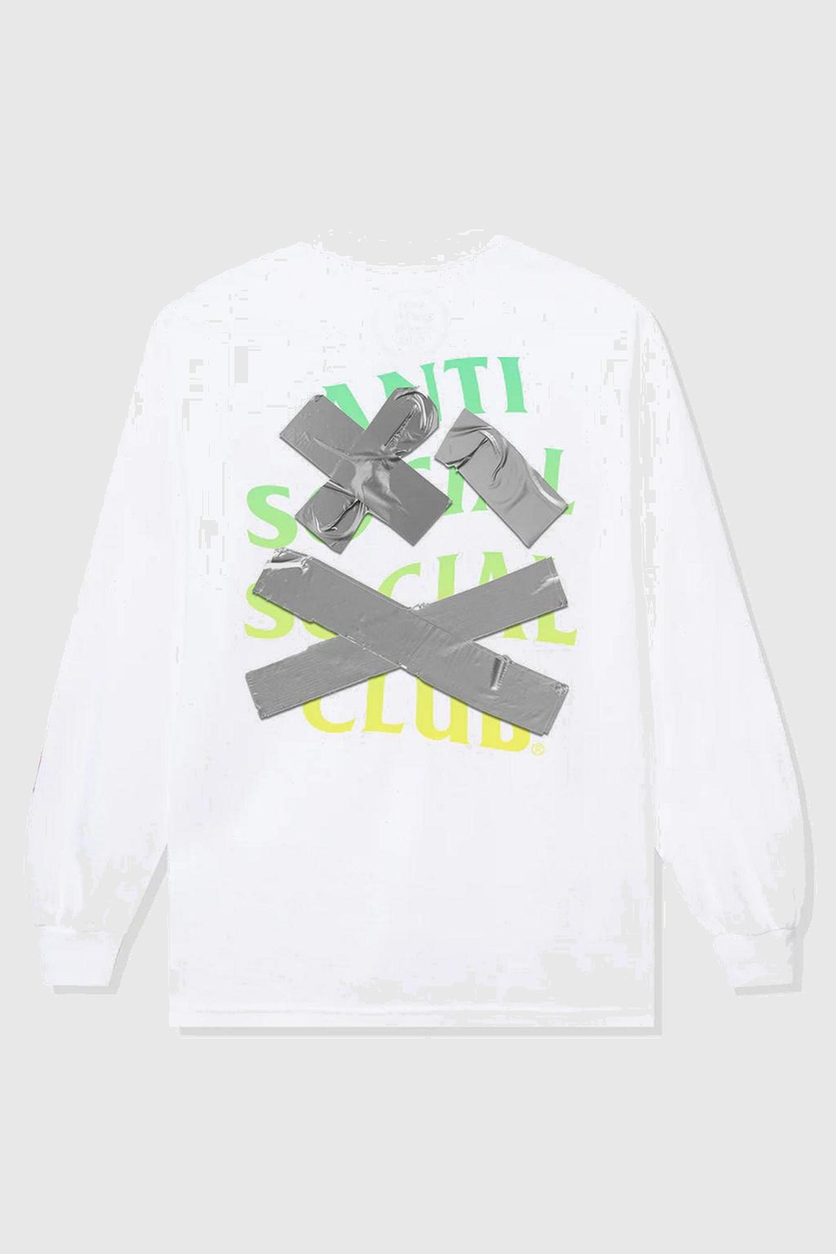 Anti Social Social Club Cancelled Again Crewneck White