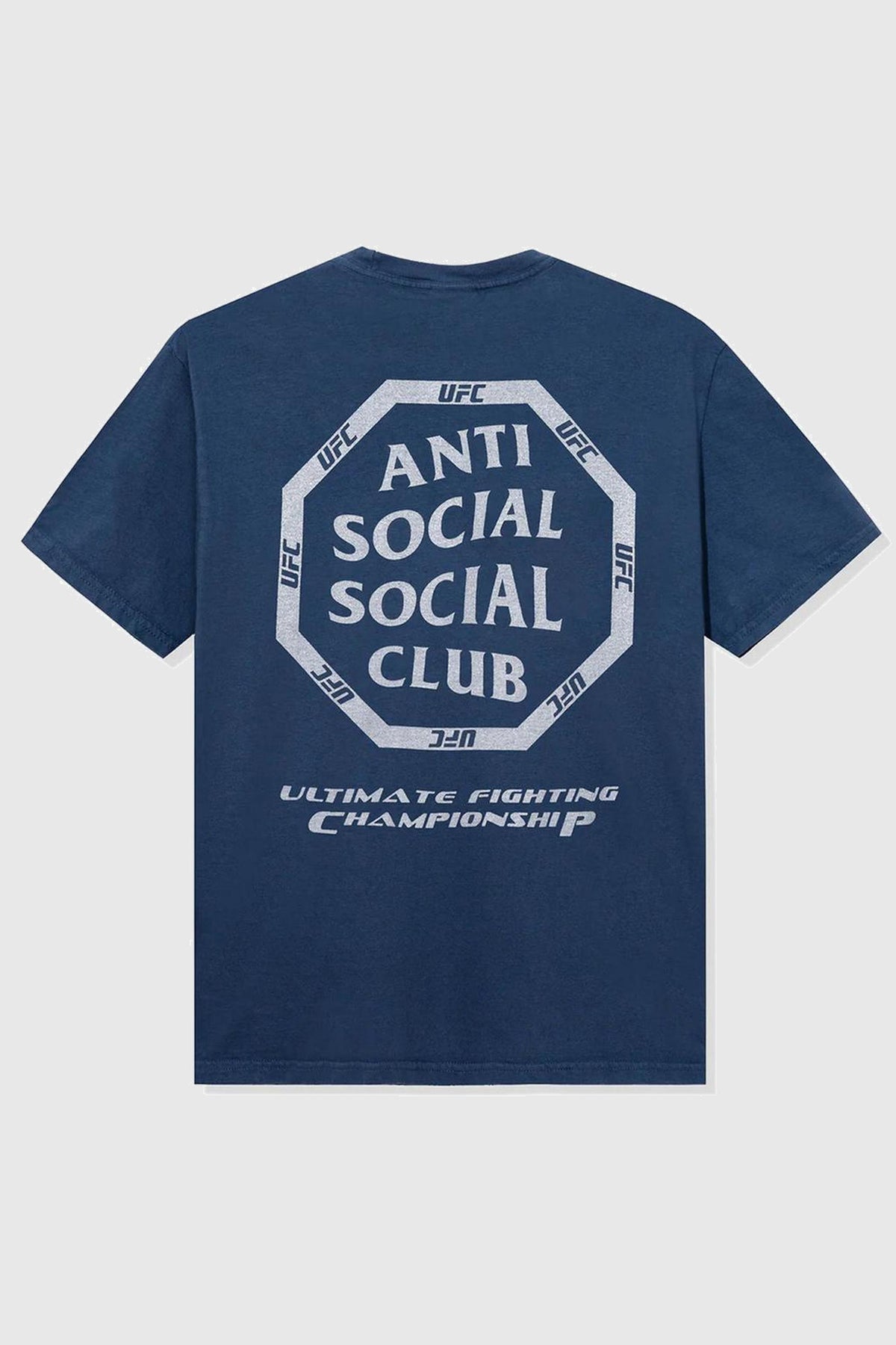 Anti Social Social Club X UFC Ultimatum Tee Blue