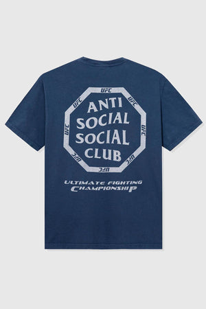 Anti Social Social Club X UFC Ultimatum Tee Blue