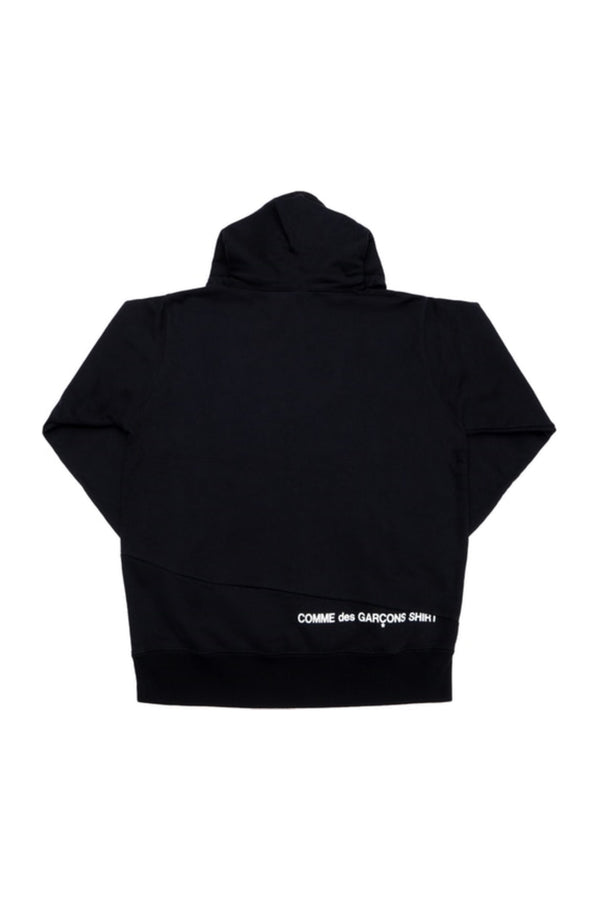 Supreme CDG SHIRT Split Box Logo Hooded Sweatshirt Black