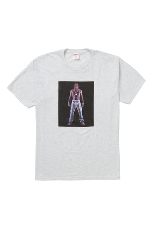 Supreme Tupac Hologram Tee Ash Grey