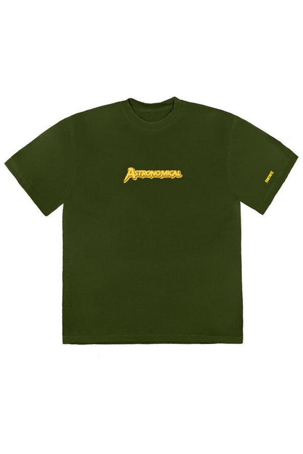 Travis Scott Astro Cyclone T-Shirt Washed Olive