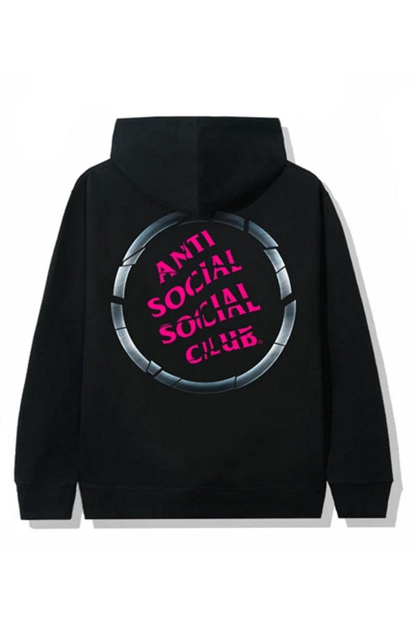 Anti Social Social Club Brake Check Hoodie Black