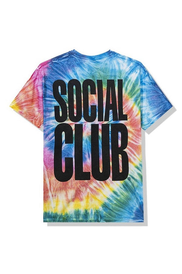 Anti Social Social Club Heatwave Tee Rainbow Tie Dye